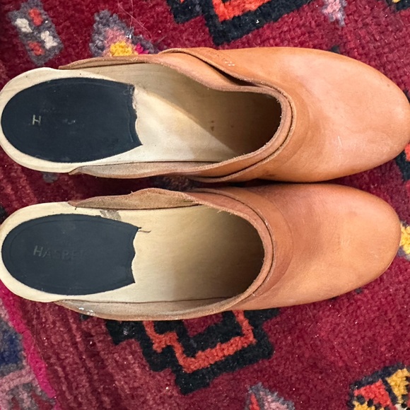 Swedish Hasbeens size 8, tan leather - Picture 2 of 5